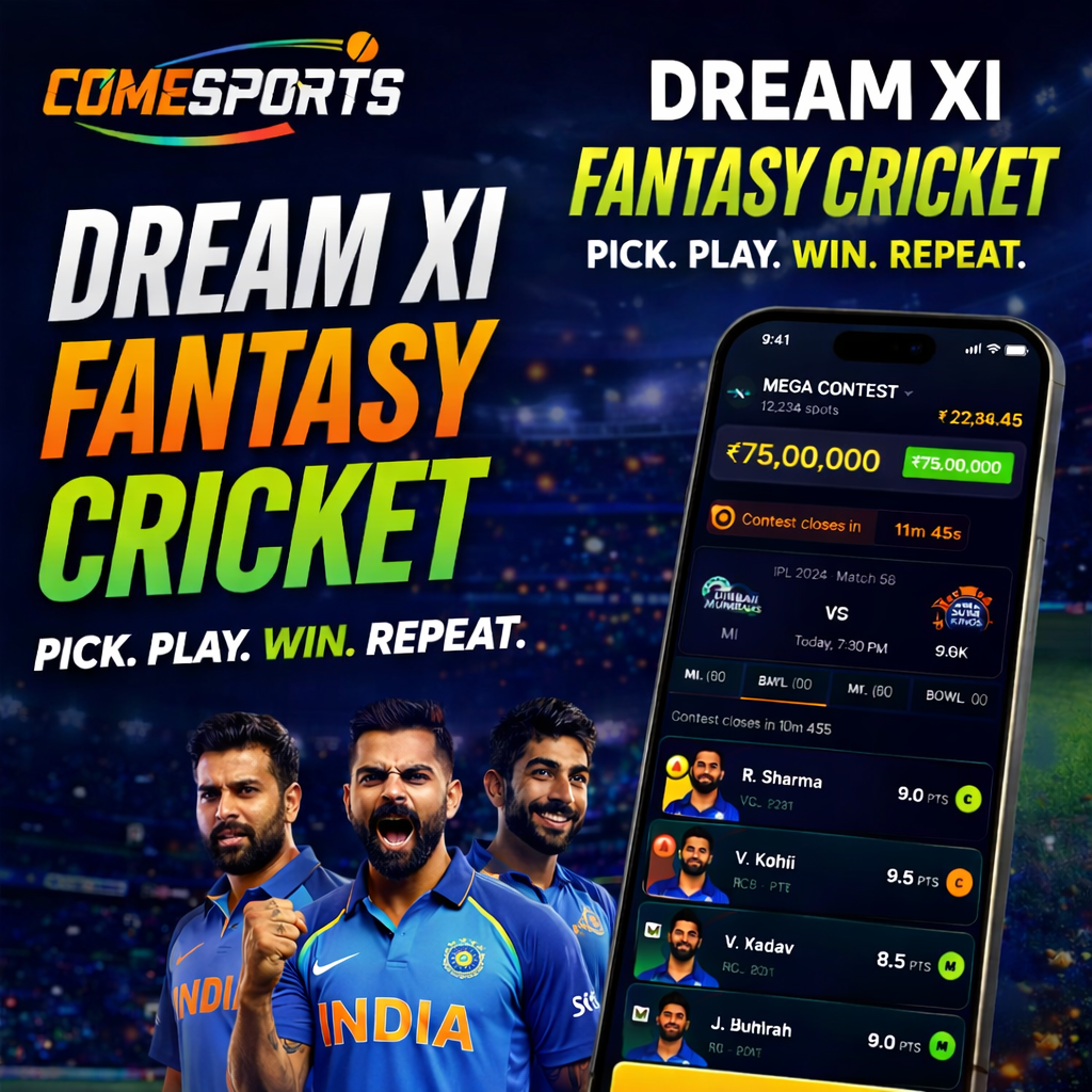 COME DOWNLOAD fantasy cricket challenge visual